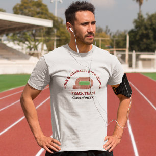 Camiseta Corredor de Cross Country Equipo de Atletismo Marr