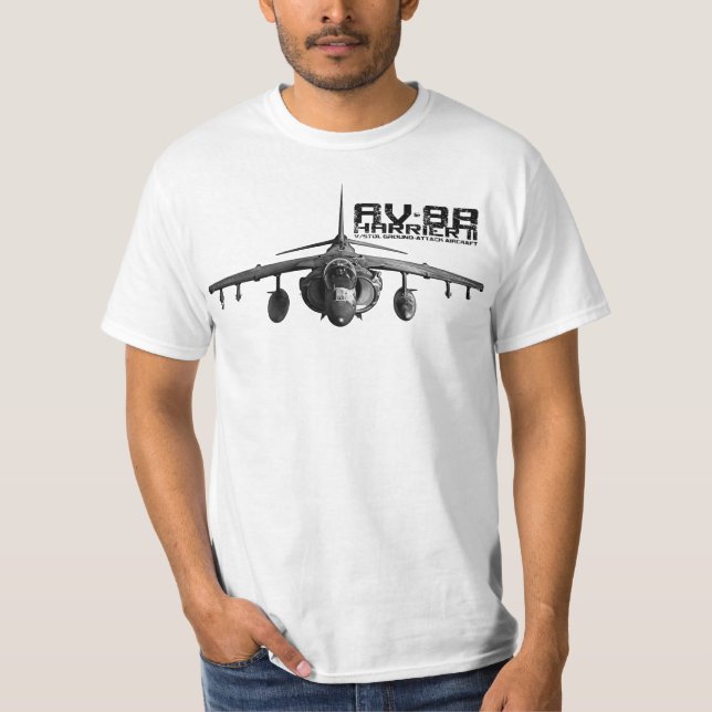 Camiseta Corredor de cross de AV-8B II (Anverso)