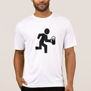 Camiseta Corredor de la cerveza - sígame tecnología