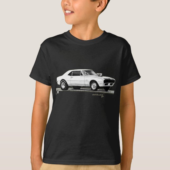Camiseta 'Corredor de la fricción de 67 Camaro (Anverso)