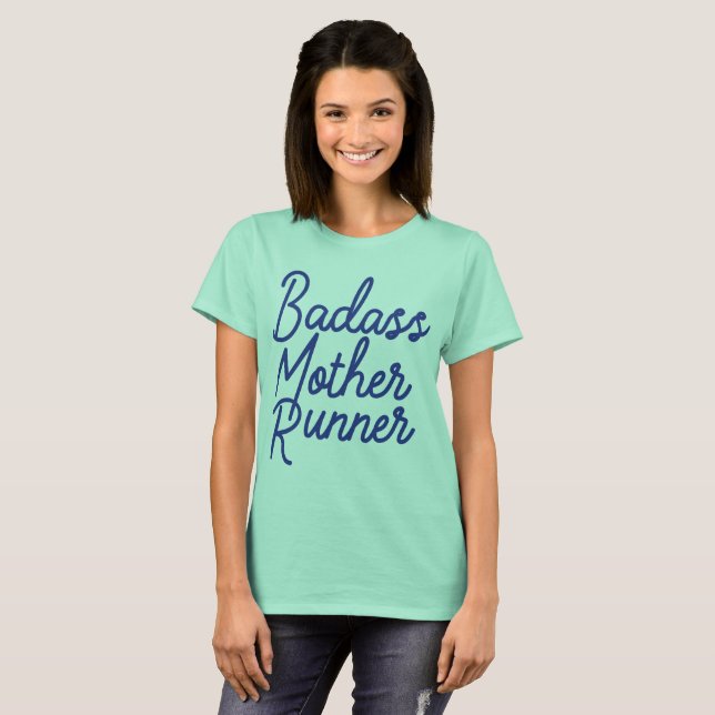 Camiseta Corredor de la madre de Badass (Anverso completo)