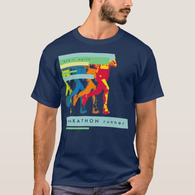 Camiseta corredor de maratón (Anverso)