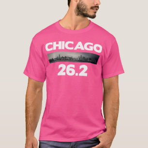 Camiseta Corredor de Maratón de Chicago 26 2 Millas Corrien