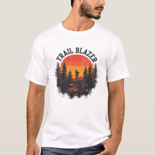 Camiseta Corredor de Montaña Trail Blazer Vintage