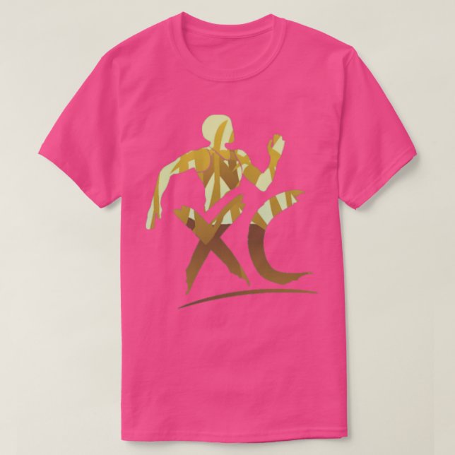 Camiseta Corredor de travesía CC XC Idea de regalo 2 (Diseño del anverso)