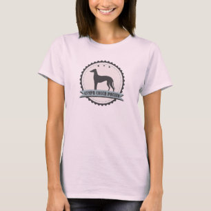Camiseta Corredor jubilado galgo perro perezoso de 45 mph