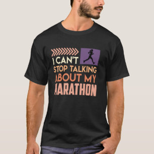 Camiseta Corredor NO PARA DE HABLAR SOBRE MI MARATÓN Divert