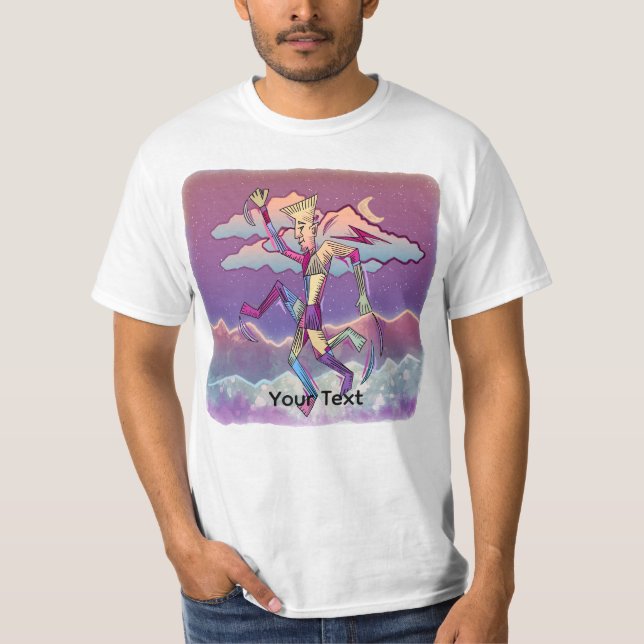 Camiseta Corredor Nocturno (Anverso)