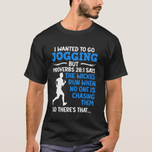 Camiseta Corredor QUERÍA IR A CORRER PERO Divertido Corrien
