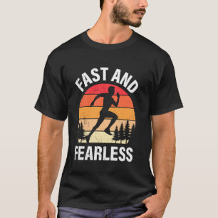 Camiseta Corredor RÁPIDO Y SIN MIEDO Correr Corriendo Diver