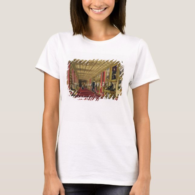 Camiseta Corredor Sur, Castillo de Windsor, 1838 (cromolith (Anverso)