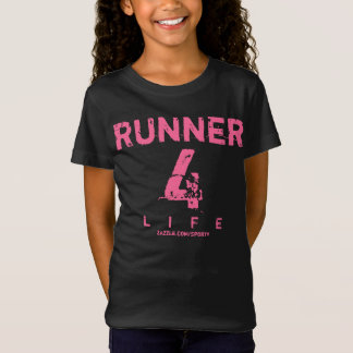 Camiseta Corredora 4 Vida - Rosa