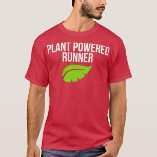Camiseta Corredora de la planta con motor de maratón de sen