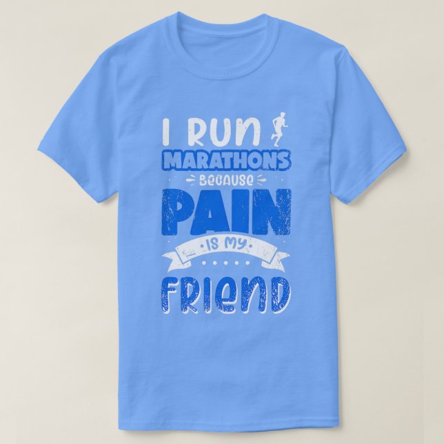 Camiseta Corredora diciendo maratón trotando jogger diciend (Diseño del anverso)