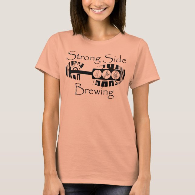 Camiseta Corredora fuerte - T atlética - Mujeres (Anverso)