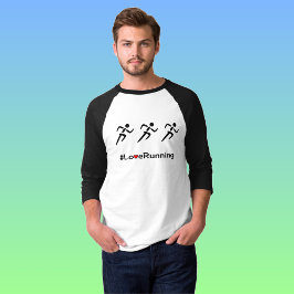 Camiseta Corredoras de eslóganes de Love Running