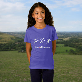 Camiseta Corredoras de eslóganes de Love Running