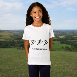 Camiseta Corredores corrientes del lema del amor