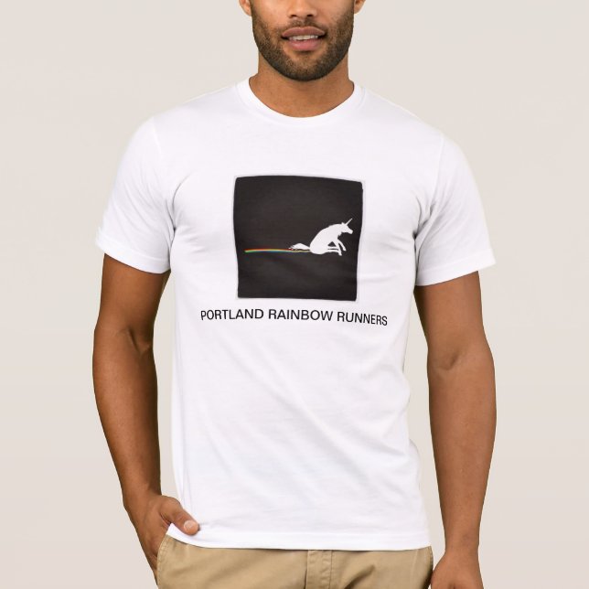 Camiseta Corredores de arco iris de Portland (Anverso)