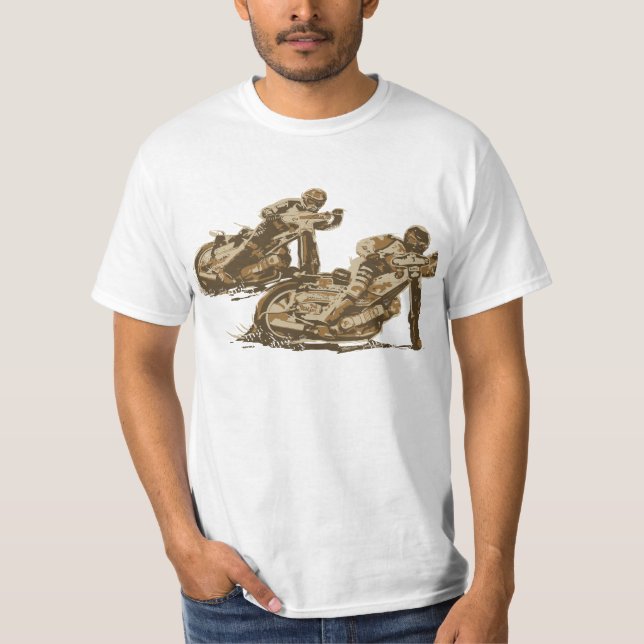 Camiseta Corredores de la motocicleta del carretera (Anverso)