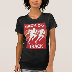 Camiseta Corredores de pista atlética Atletas de pista