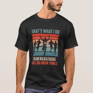 Camiseta Corredores ESO ES LO QUE HAGO CORRO MARATONES Dive