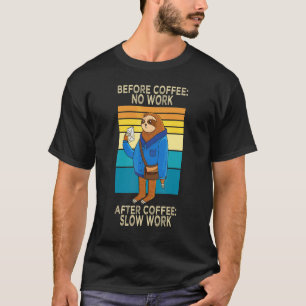 Camiseta Correo de Entrega de Sloth de Trabajadores Postale