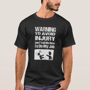 Camiseta Correo de entrega de trabajador postal