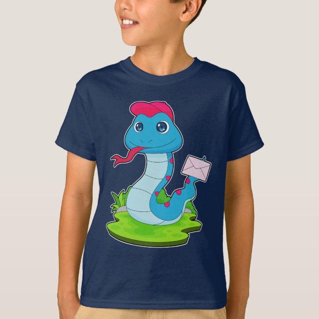 Camiseta Correo de serpiente (Anverso)