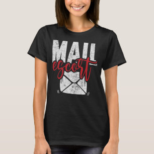 Camiseta Correo Postal De Empleado Postal Escort US Post Ma