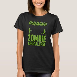 Camiseta Correr a medias Maratón Zombie Carrera No