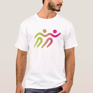 Camiseta Correr a un chico con chicas