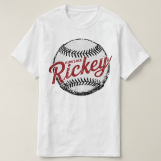 Camiseta Correr como Rickey Henderson Leyenda del Béisbol
