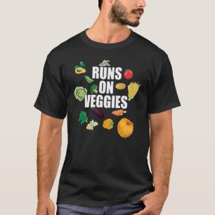 Camiseta Correr Con Veggies Vegetarian Vegetarian Runner Ve