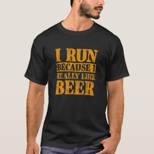 Camiseta Correr Corriendo Porque Realmente Me Gusta La Cerv