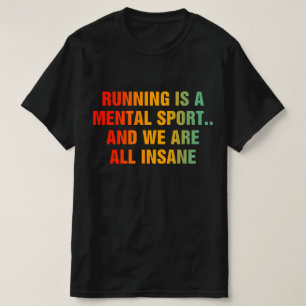 Camiseta Correr Cross Country es una Locura Divertida