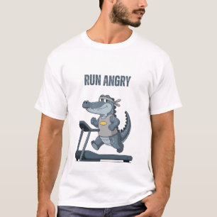Camiseta Correr Enojado