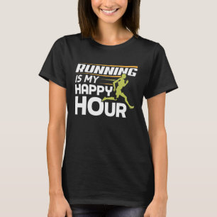 Camiseta Correr es mi corredor de horas feliz