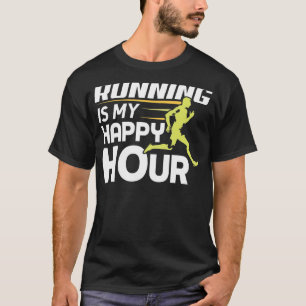 Camiseta Correr es mi corredor de horas feliz