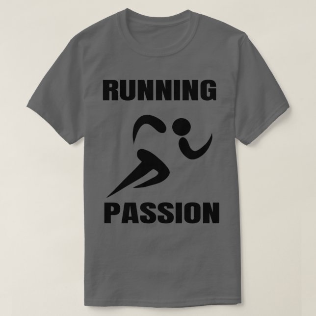 Camiseta Correr es mi pasión (Diseño del anverso)