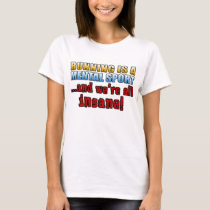 Camiseta Correr es un deporte mental