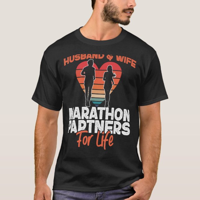 Camiseta Correr medio maratón Boda Husb (Anverso)
