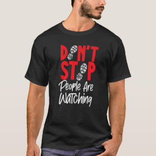 Camiseta Correr medio maratón viendo el espectador sí