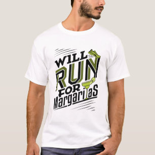 Camiseta Correrá Margaritas Cinco de Mayo corriendo