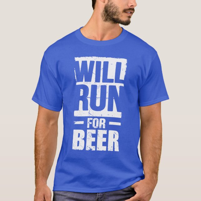 Camiseta Correrá para la cerveza (Anverso)