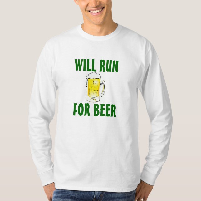 Camiseta Correrá para la cerveza (Anverso)
