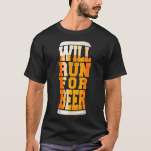 Camiseta Correrá Por Beer Funny Craft Beer Runner