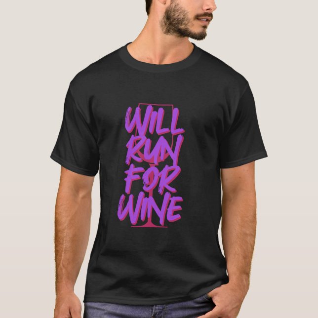 Camiseta Correrá Por El Vino (Anverso)