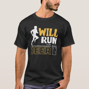 Camiseta Correrán Por Beer Funny Runner Tshirt