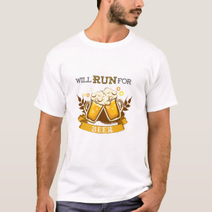 Camiseta Correré por la cerveza